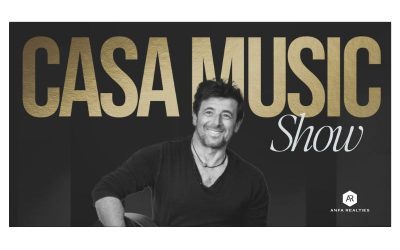 Anfa Realties accompagnera le Casa Music Show avec la présence de Patrick Bruel en tant que partenaire majeur