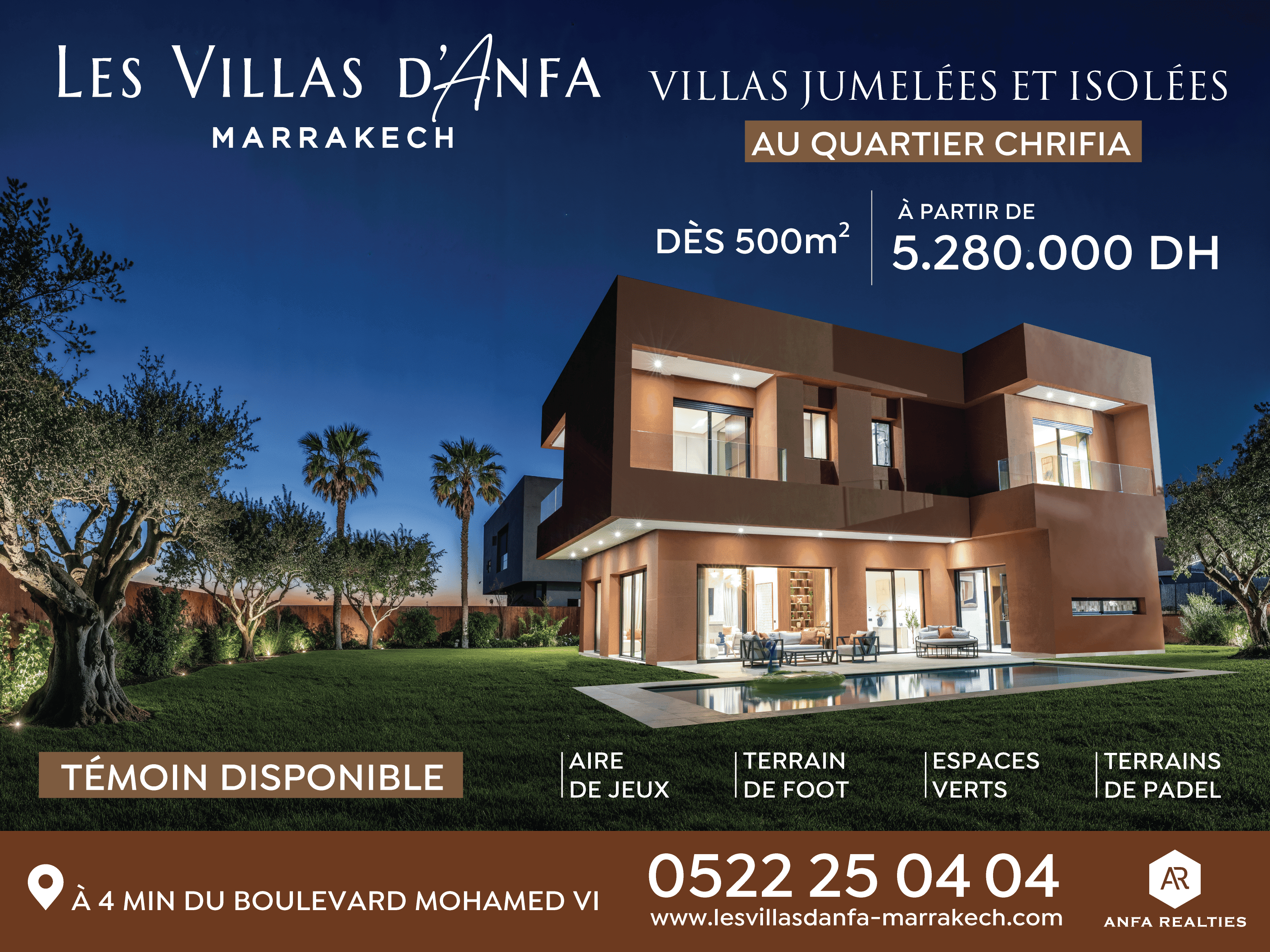 Anfa Realties s'installe à Marrakech